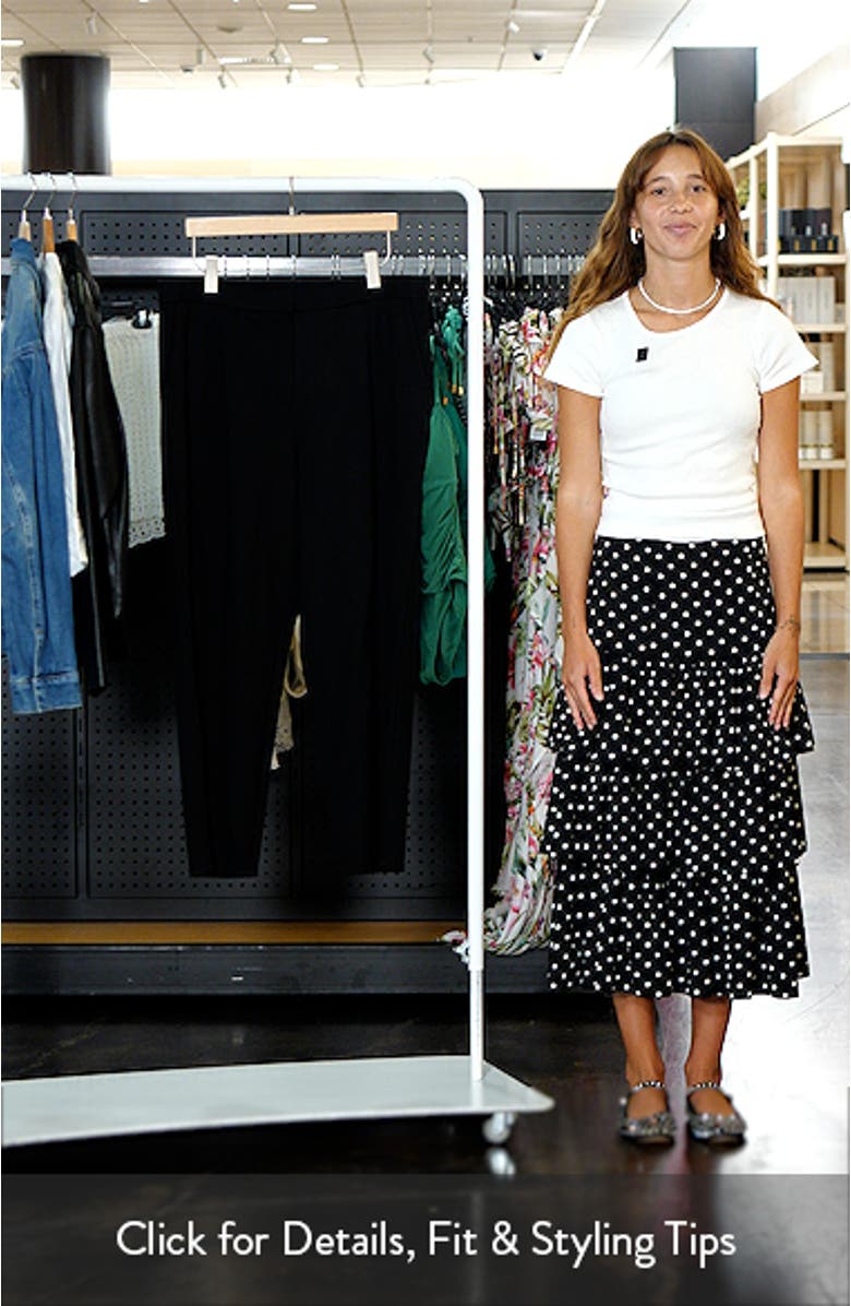 Ankle Lantern Ponte Pants, sales video thumbnail