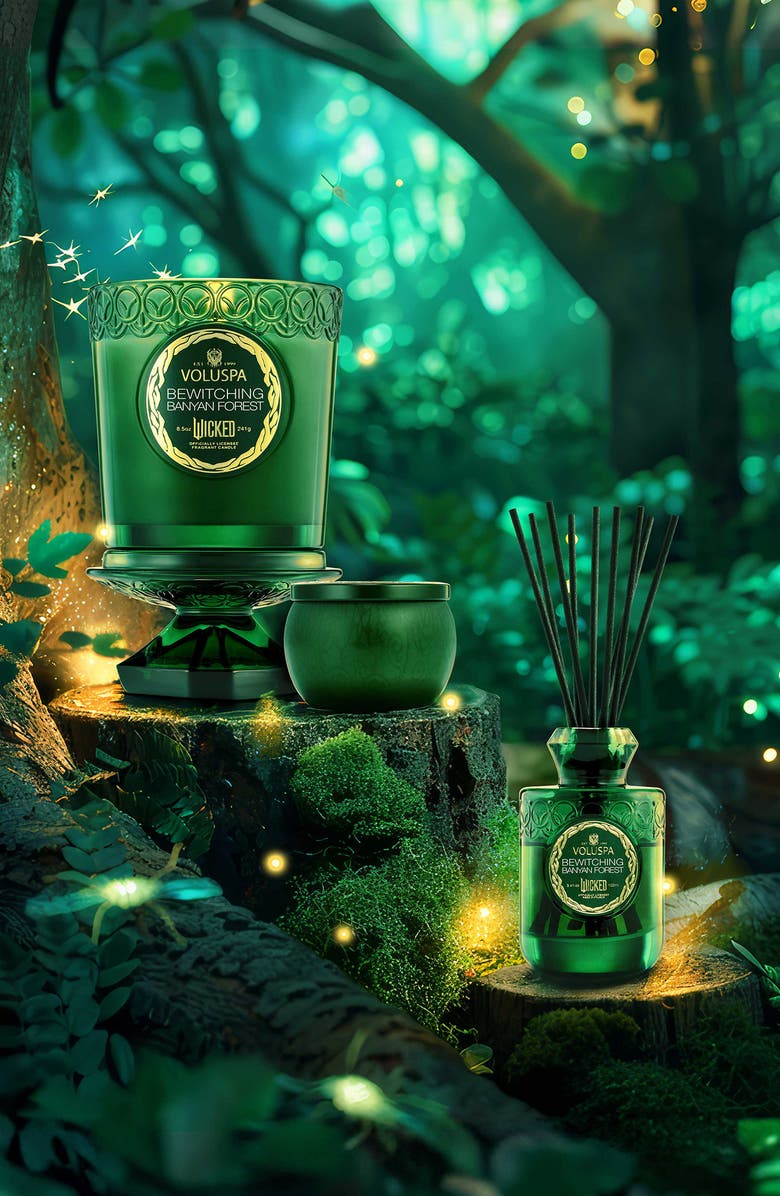 Voluspa Wicked Bewitching Banyan Forest Reed Diffuser, Alternate, color, Elphaba