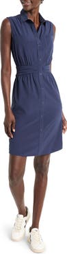 NZ ACTIVE by NIC+ZOE Tech Stretch Sleeveless Shirtdress