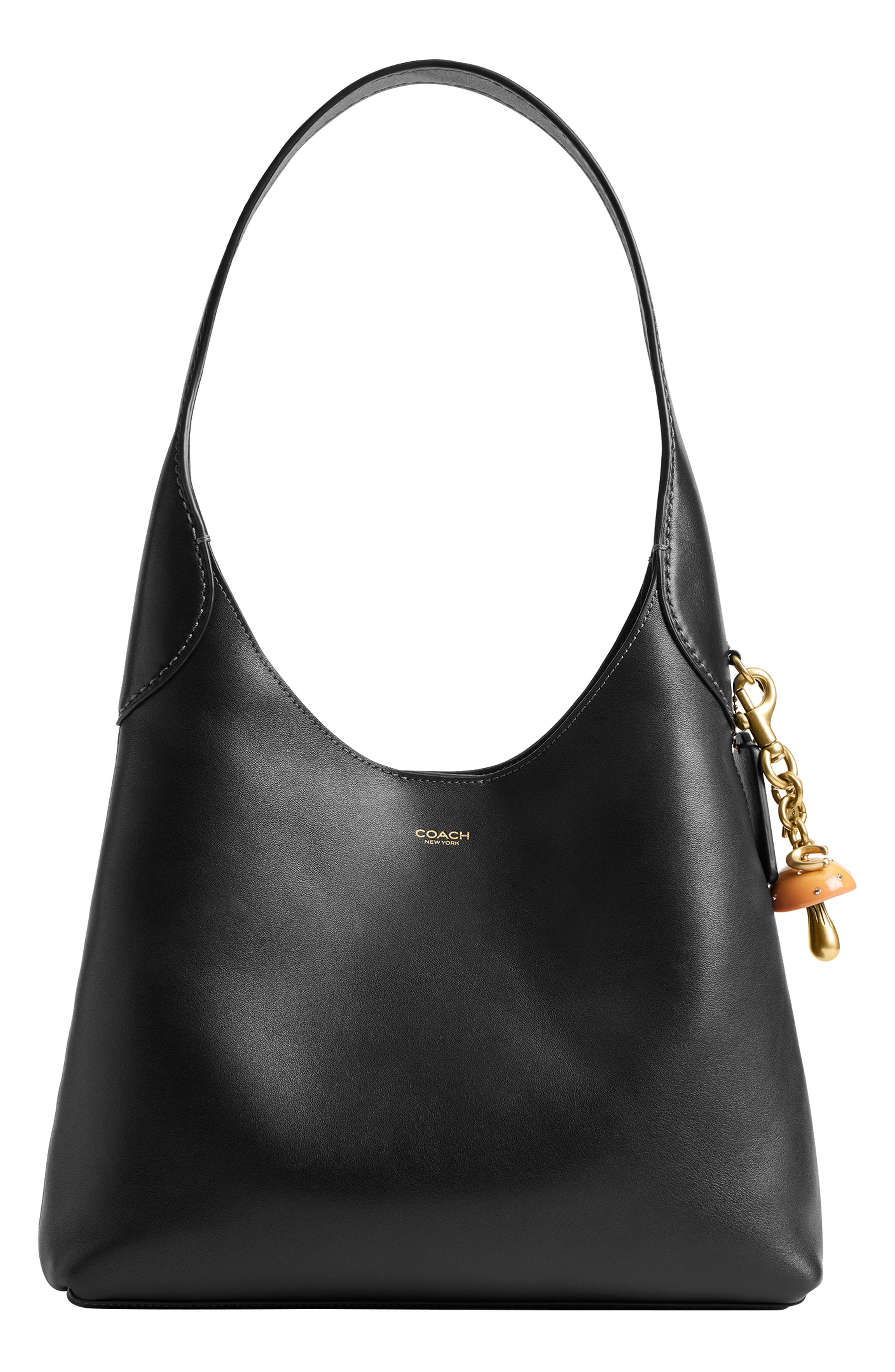 COACH Mushroom Bag Charm, Alternate, color, B4/Mustard