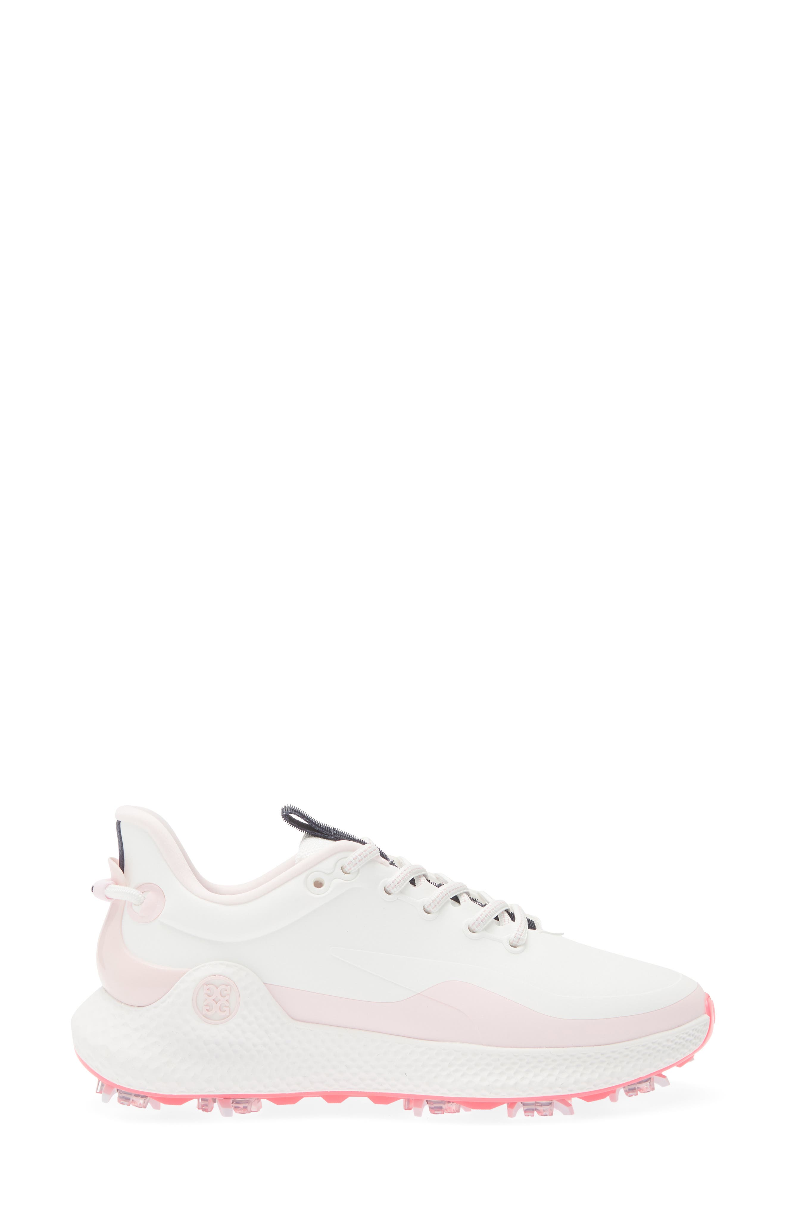 G/FORE MG4+ O2 G/LOCK Golf Shoe, Alternate, color, Snow/ Blush