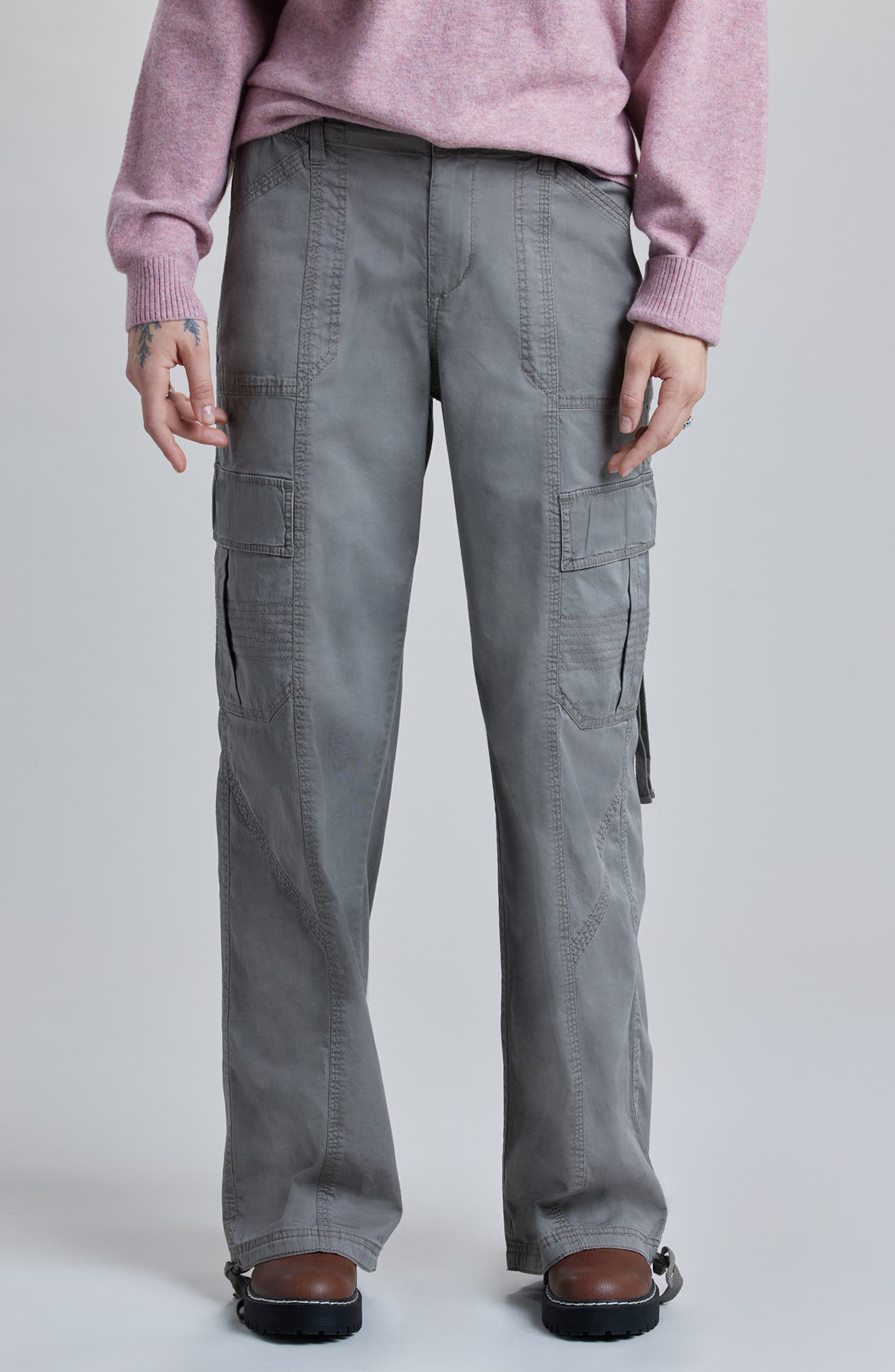 SUPPLIES BY UNIONBAY Jude High Waist Wide Leg Cargo Pants