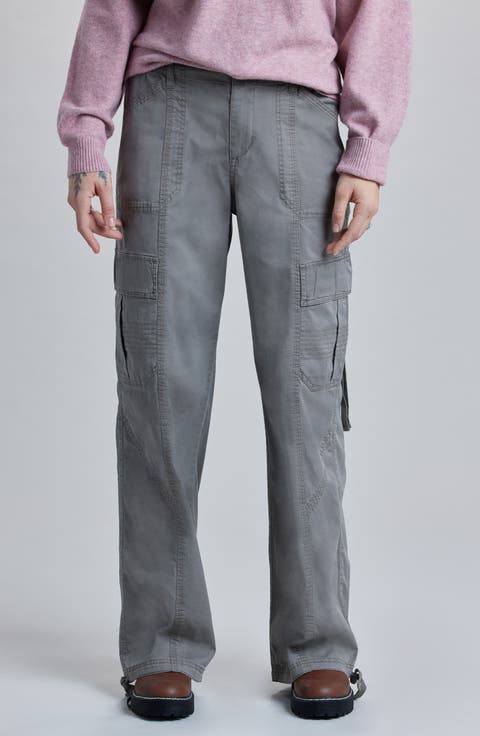 Jude High Waist Wide Leg Cargo Pants