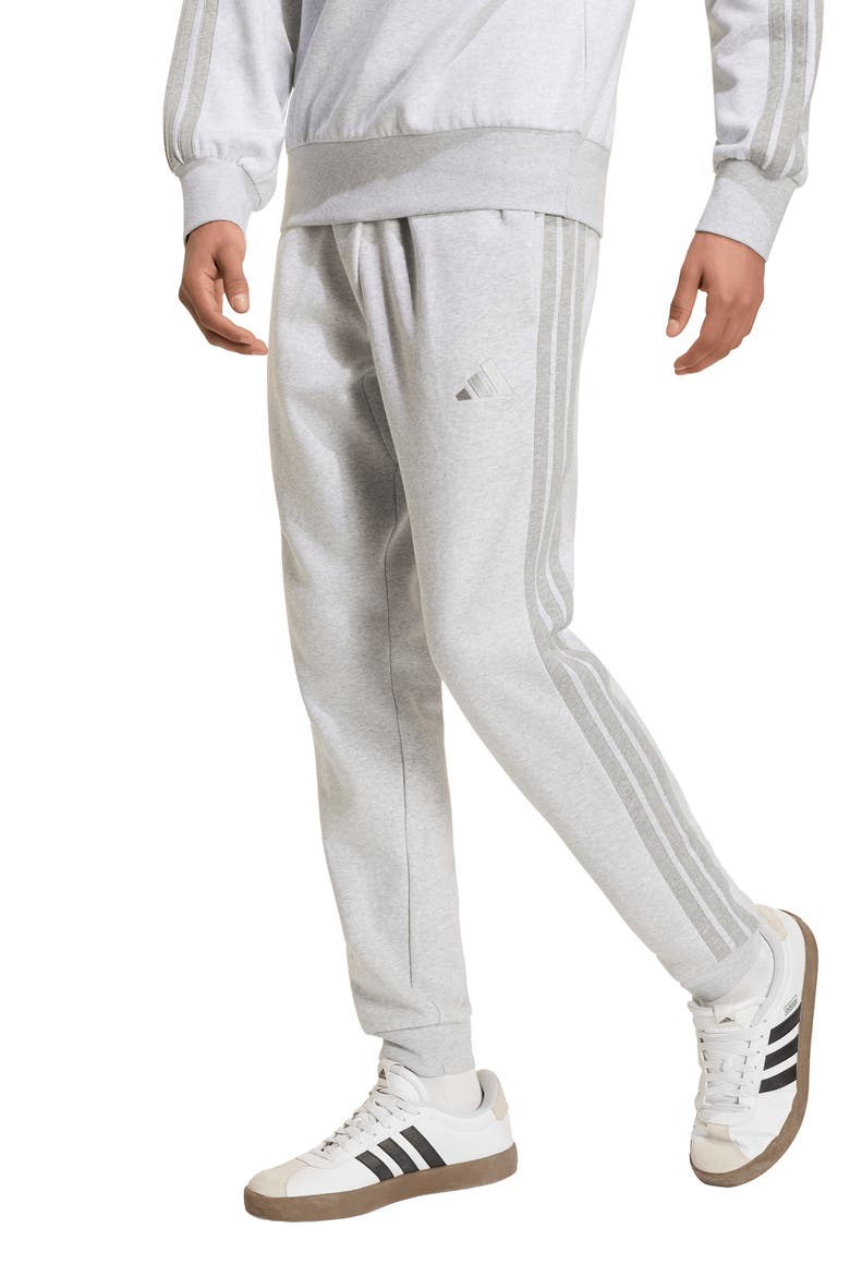 Essentials Performance Fleece Joggers, Main, color, GREY HEATHER/ GREY HEATHER