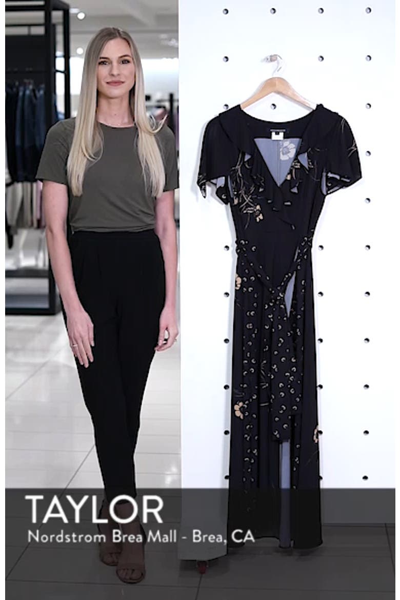Mahi Faux Wrap Maxi Dress video