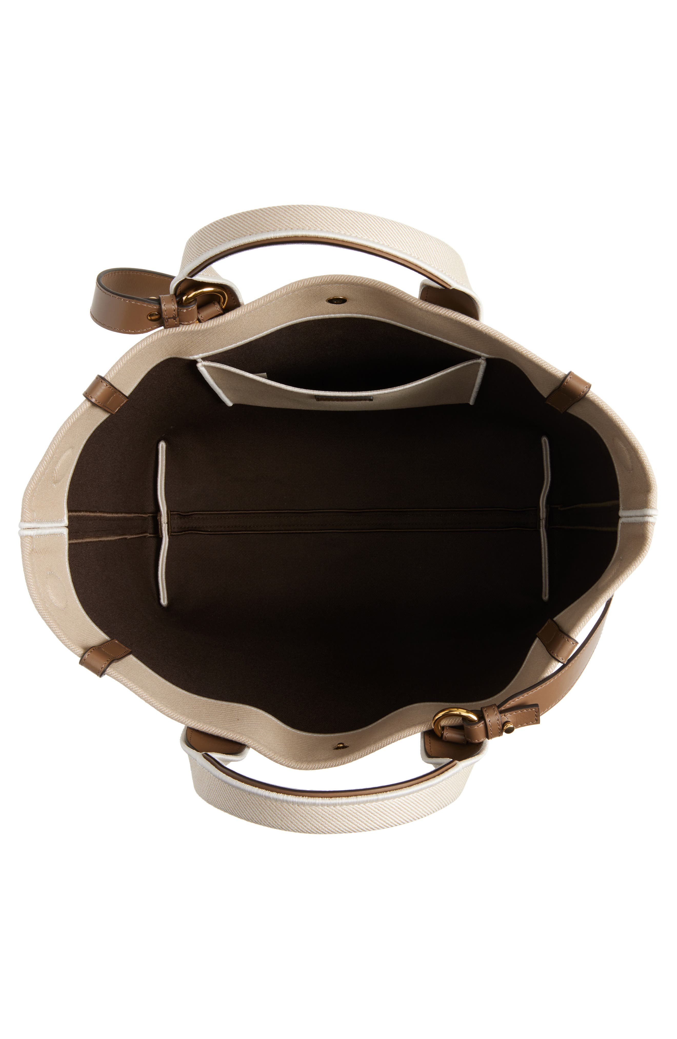 Chloé Carry Canvas Jacquard Tote, Alternate, color, 