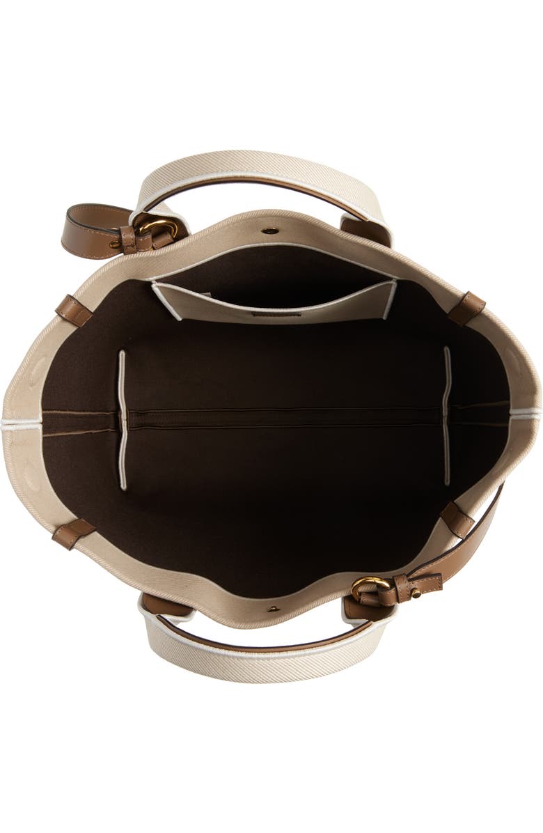 Chloé Carry Canvas Jacquard Tote, Alternate, color,