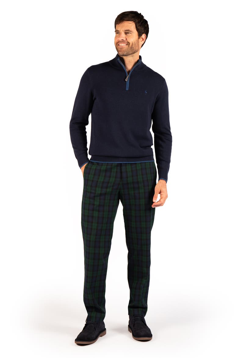 Blackwatch Plaid Dress Pants, Alternate, color, GREEN