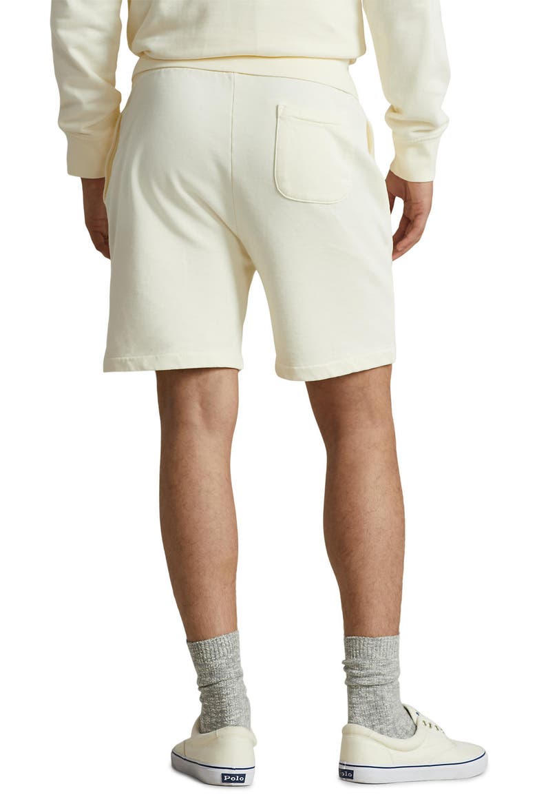 French Terry Drawstring Shorts, Alternate, color, CLUBHOUSE CREAM