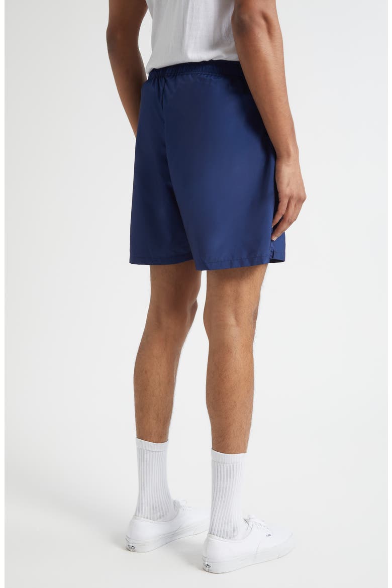 Oval Logo Tennis Shorts, Alternate, color, BLUE