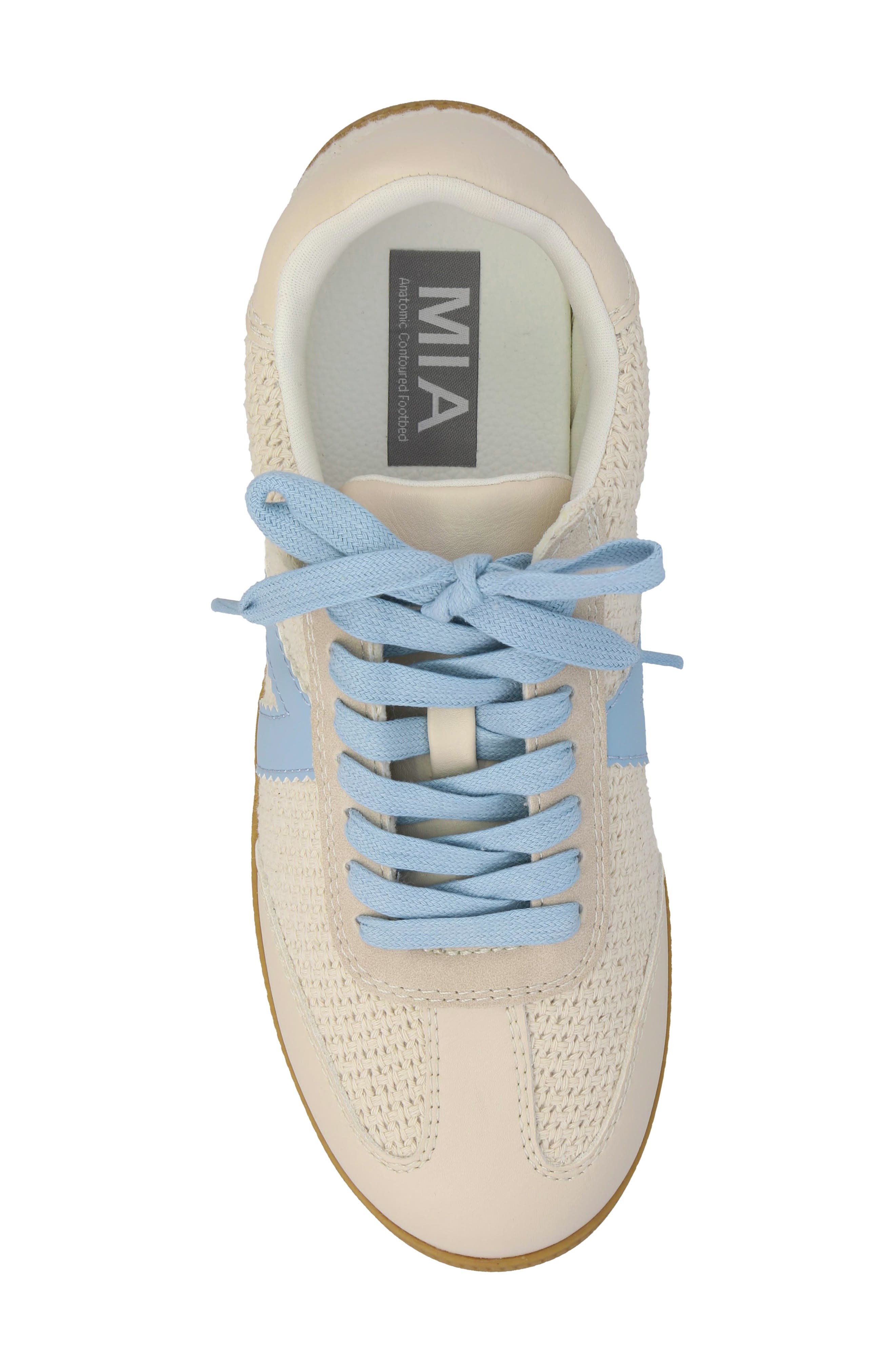 MIA Baker Sneaker, Alternate, color, Off Whte/ Ecru/ Blue