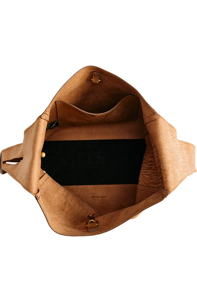 rag & bone Belize Small Suede Shopper Bag, Alternate, color,