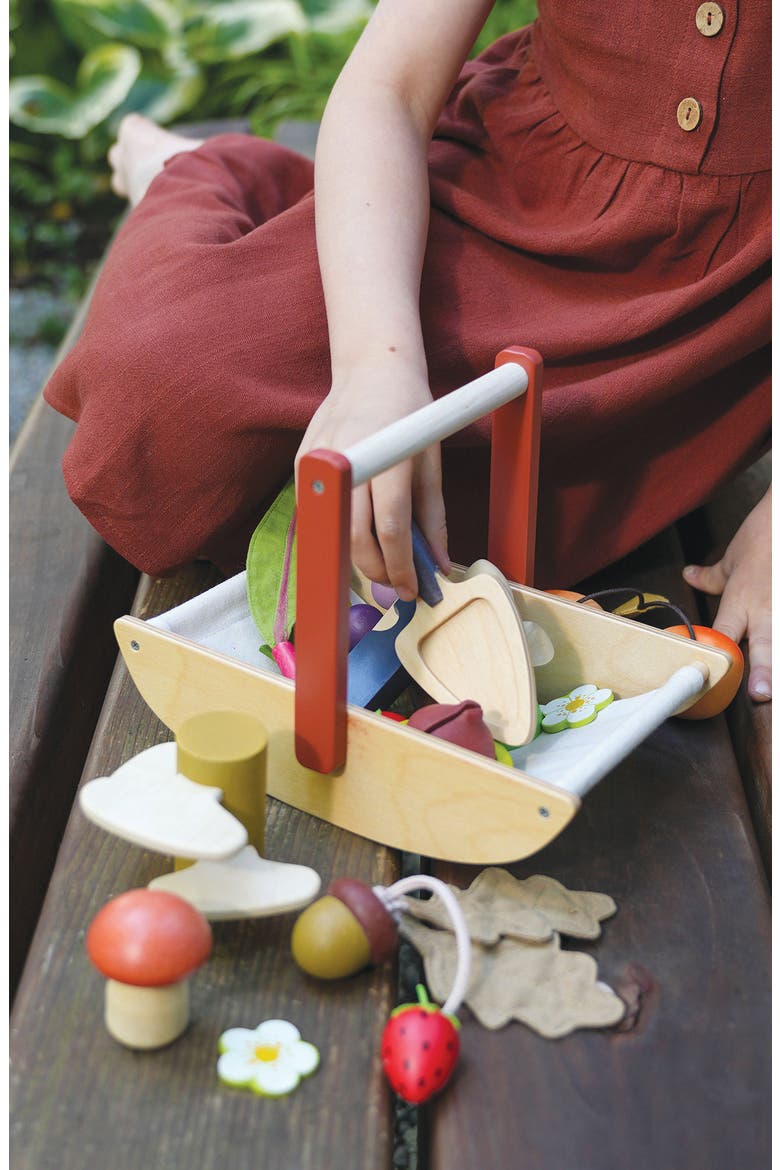 Wild Wood Foraging Trug, Alternate, color, MULTI