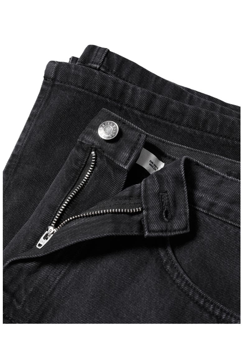 Denim Midi Skirt, Alternate, color, OPEN GREY