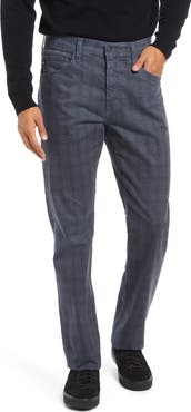 AG Everett Slim Fit Straight Leg Print Pants