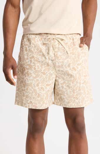 Textured Pull-On Shorts