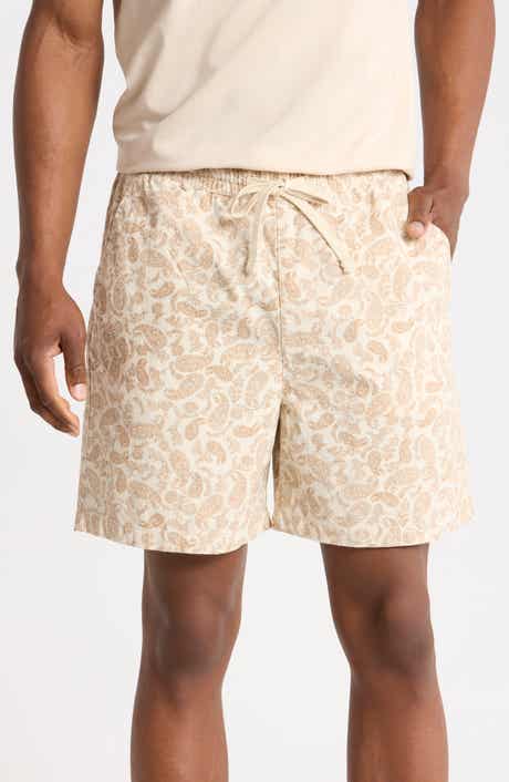 Textured Pull-On Shorts