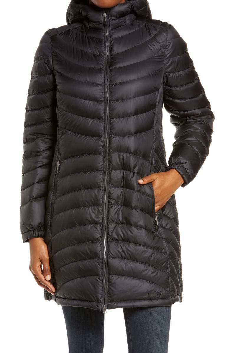 L.L.Bean Ultralight 850 Power Down Water Resistant Coat, Alternate, color,