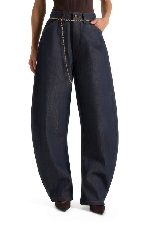 Enora Hourglass Jean With Chain