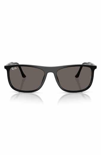 Ray-Ban 58mm Polarized Gradient Square Sunglasses