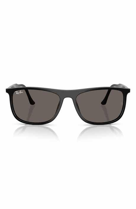 Ray-Ban 58mm Polarized Gradient Square Sunglasses