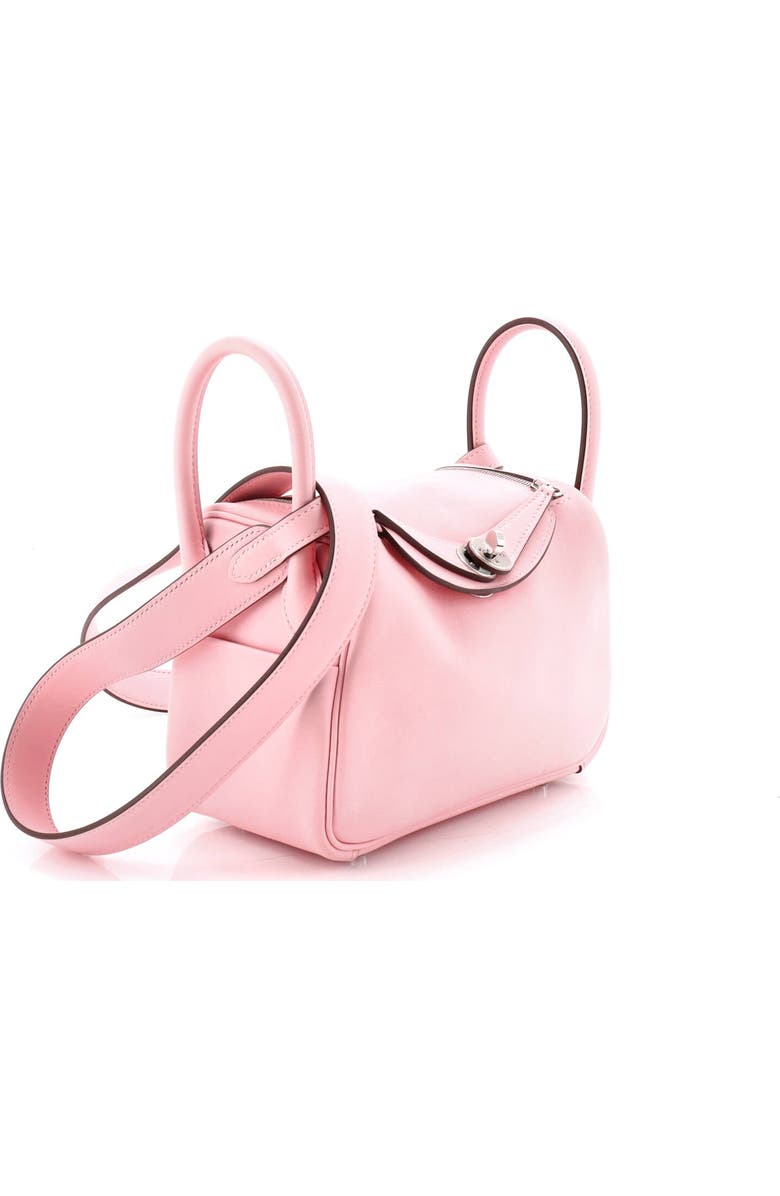 Pre-Owned Hermes Lindy Bag Swift Mini, Alternate, color, Rose Sakura