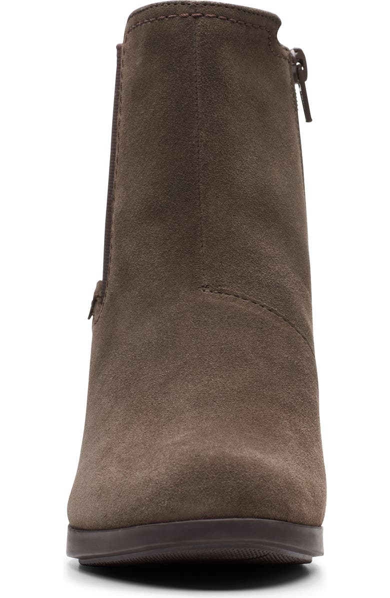 Clarks<sup>®</sup> Bayla Rose Chelsea Boot, Alternate, color, Slate Suede