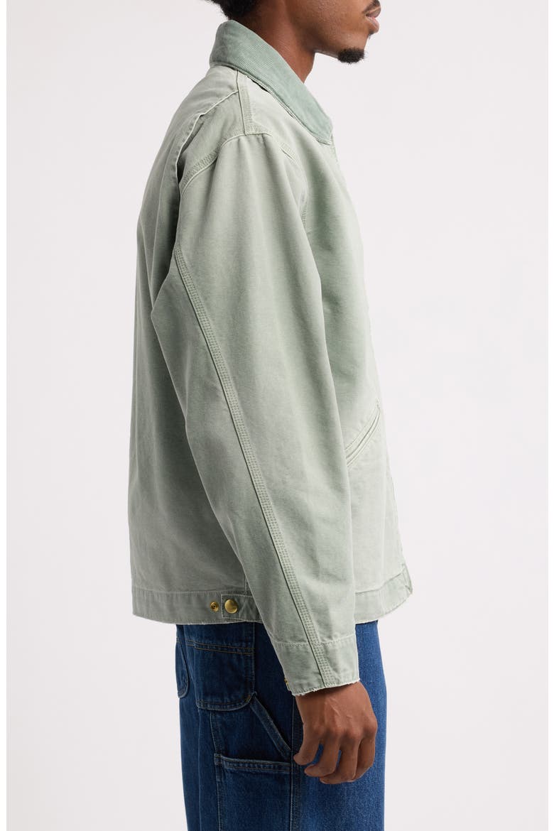 OG Detroit Workwear Jacket, Alternate, color, SHADY GREEN DESTROY WASH