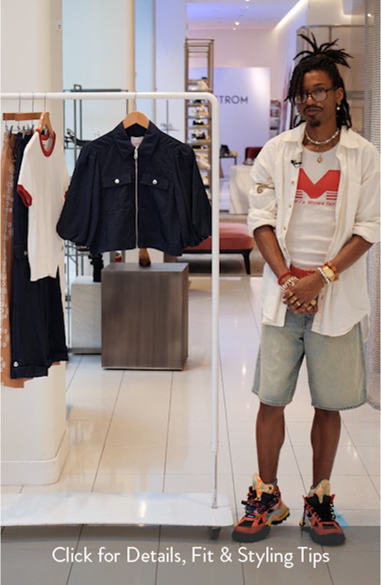 Ottie Elbow-Sleeve Jacket, sales video thumbnail