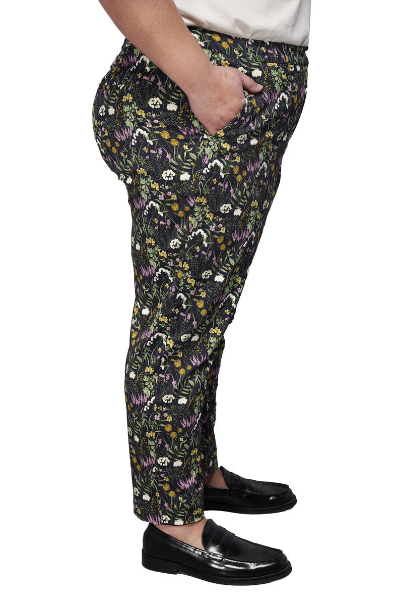 WILDFANG The Empower Slim Crop Pant, Alternate, color, Meadow Navy