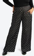 SEE ROSE GO Wide Leg Timeless Dot Pant Plus Size