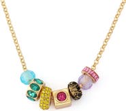 Kurt Geiger London Mixed Rondelle Frontal Necklace