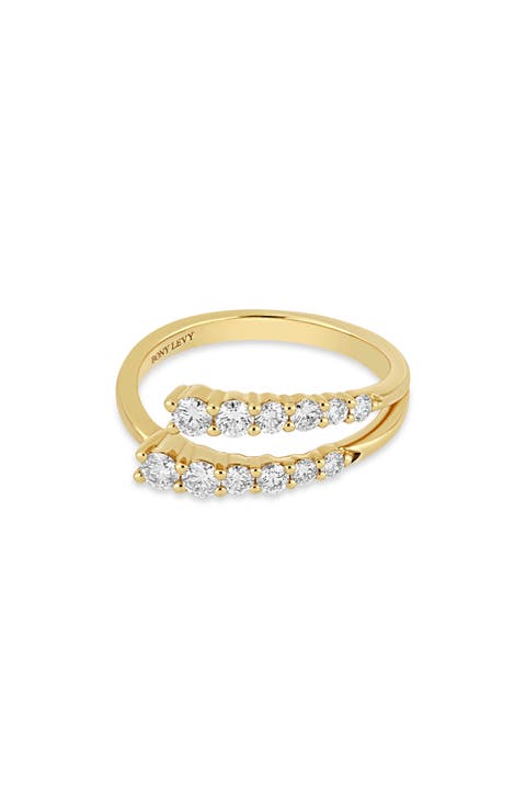 Kiera Diamond Crossover Ring