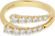 Bony Levy Kiera 18K Gold Diamond Crossover Ring