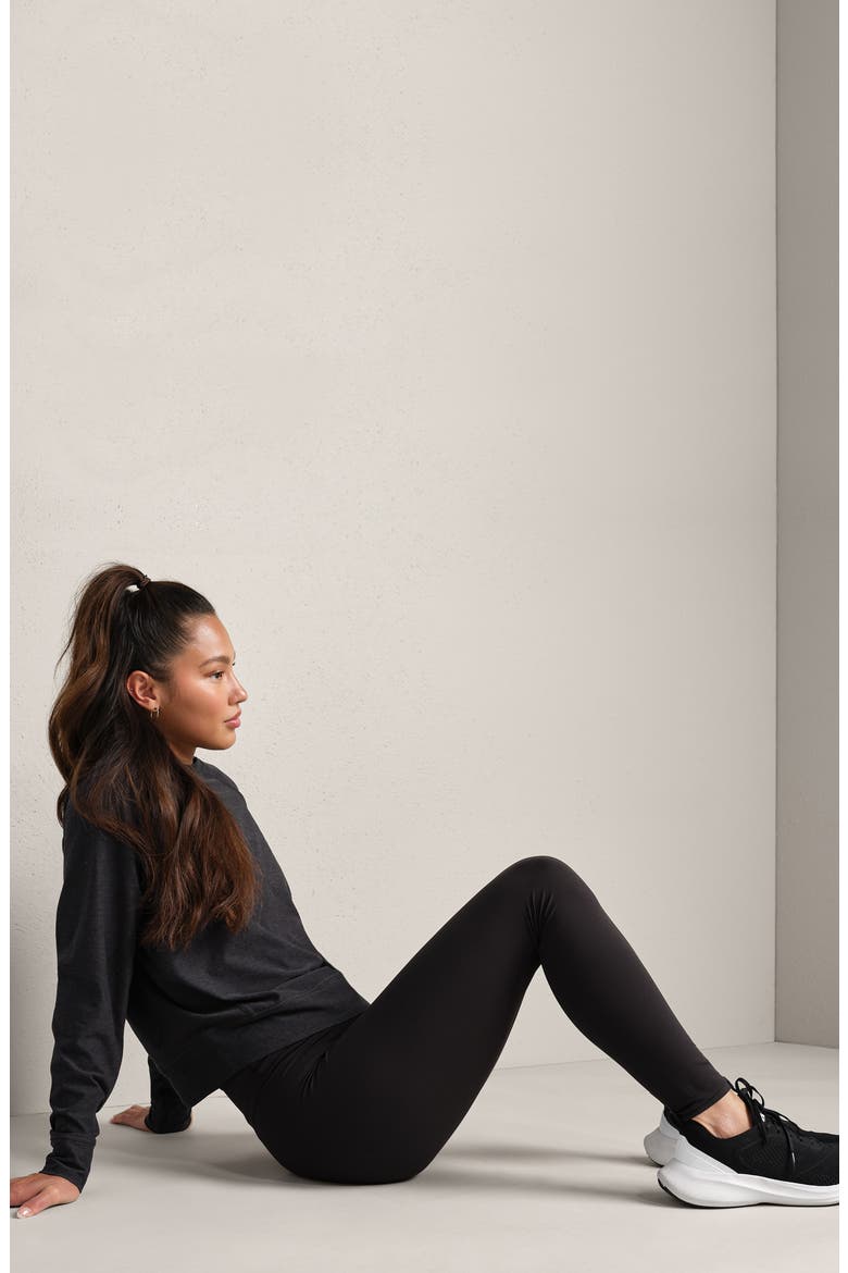 Atmosphere Sweatshirt, Alternate, color, BLACK HEATHER