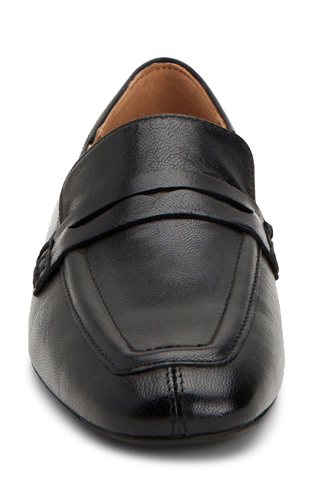 Aquatalia Julia Water Resistant Penny Loafer, Alternate, color, 