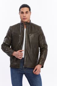 FURNIQ UK LLC Sullivan Leather Jacket