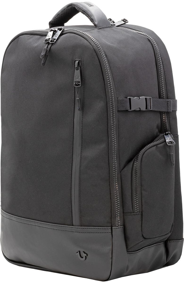 True Religion Hemi Canvas Backpack, Alternate, color, Black