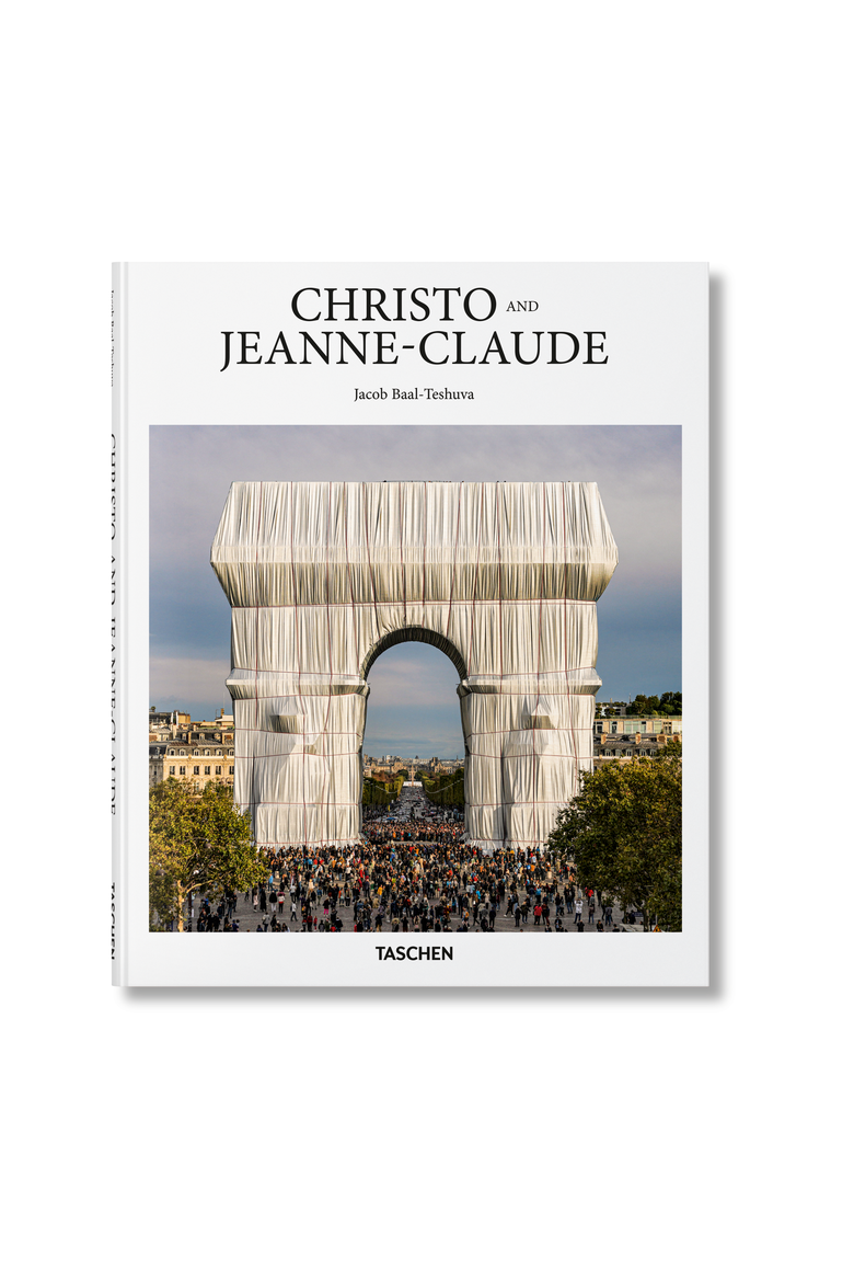 Christo and Jeanne Claude Book, Main, color, White