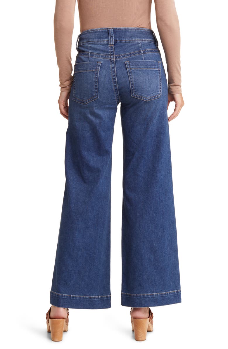 KUT from the Kloth Meg High Waist Wide Leg Jeans, Alternate, color, 
