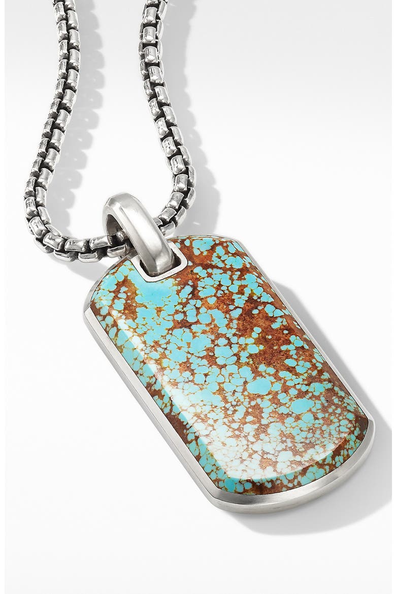 Streamline® Tag with Turquoise, Alternate, color, TURQUOISE MATRIX-KINGSMAN