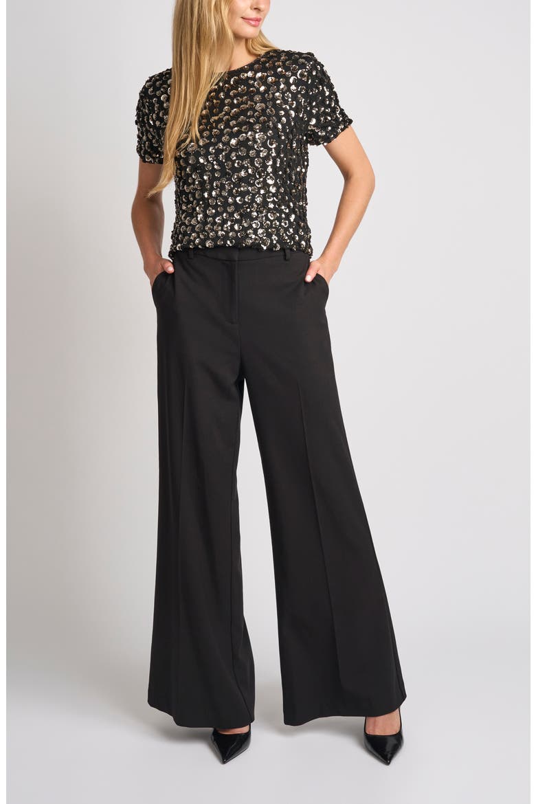 Edith Sequined Top, Alternate, color, RICH BLACK