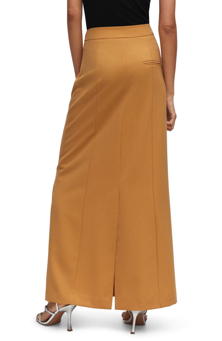 MANGO Flowy Maxi Skirt, Alternate, color,