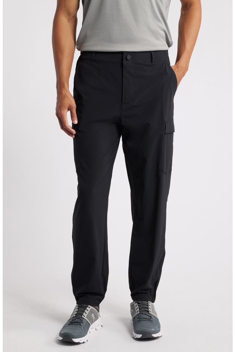 Tech Cargo Pants, Main, color, BLACK