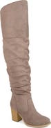 Journee Collection JOURNEE Kaison Ruched Tall Boot