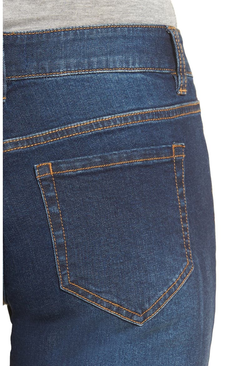 Mid Rise Skinny Jeans, Alternate, color, CLASSIC BLUE