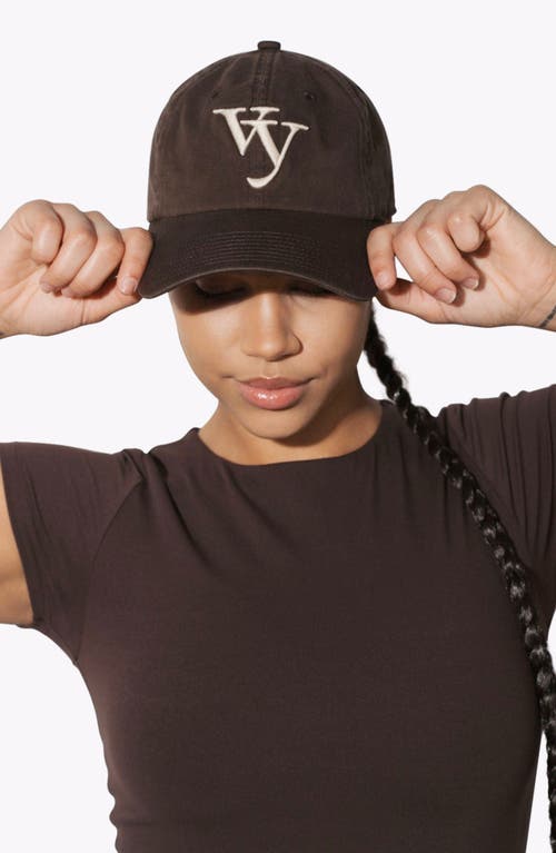 Vitality Baseball Hat In Brown