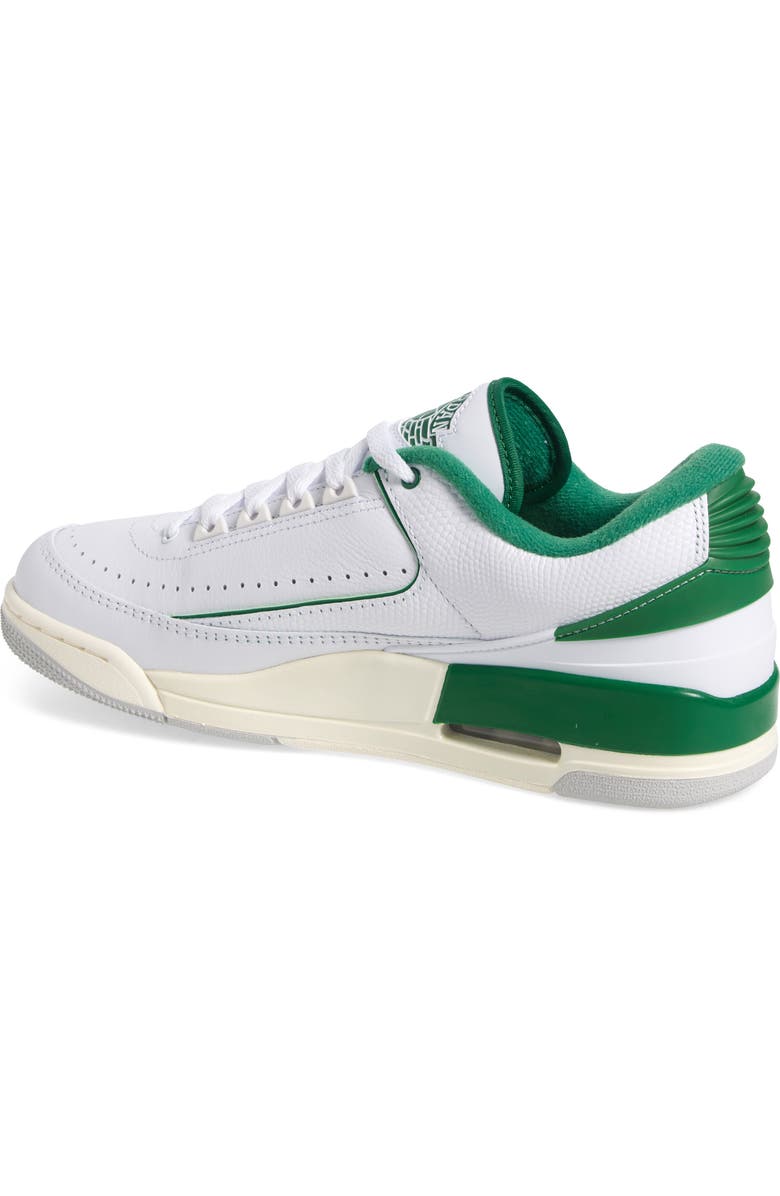 Jordan 2/3 Sneaker, Alternate, color, White/ Pine Green/ Sail/ Grey