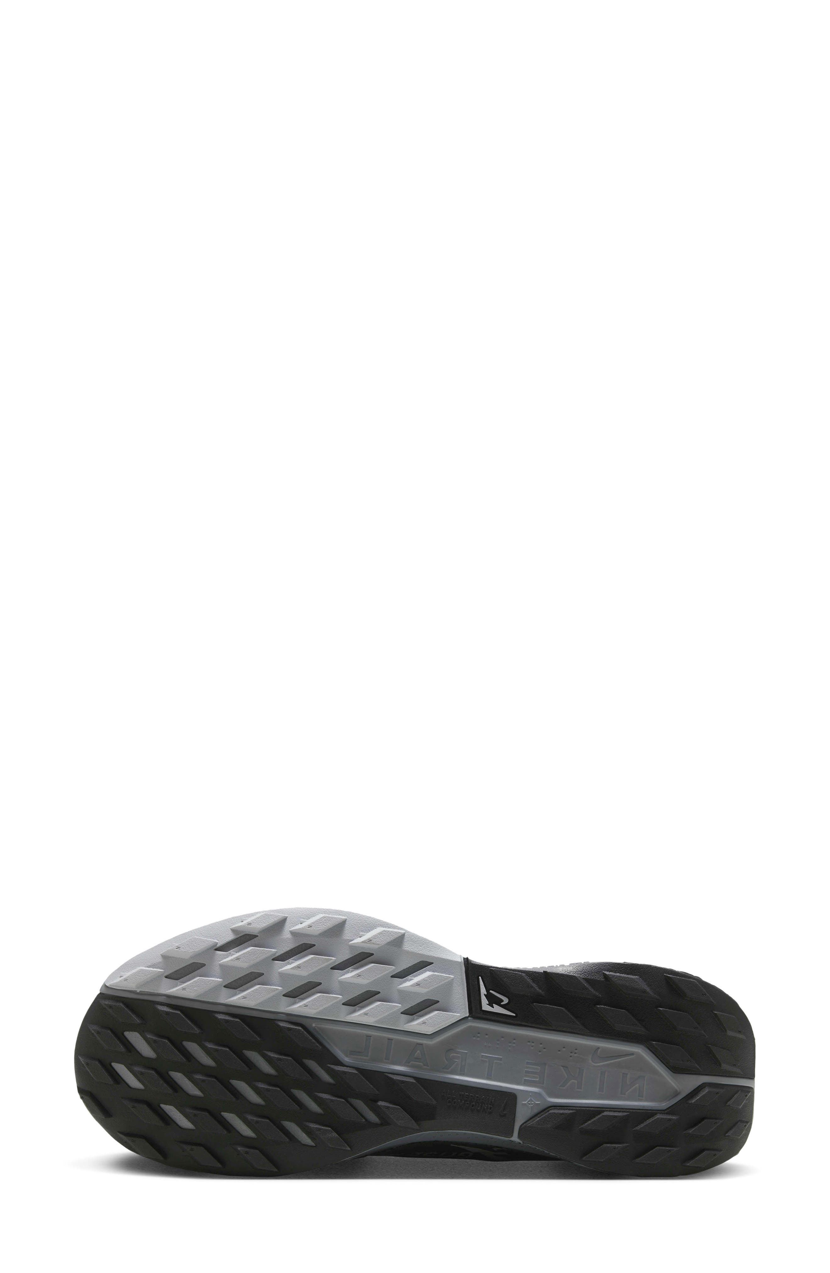 Nike Pegasus Trail 5 Gore-Tex<sup>®</sup> Waterproof Running Shoe, Alternate, color, Black/ Grey