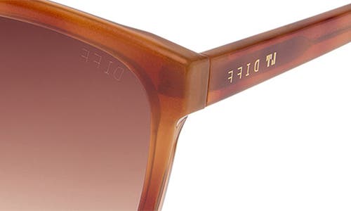 Diff Hazel 58mm Square Sunglasses